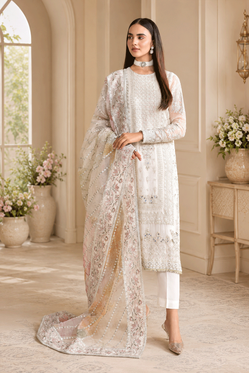 Exclusive Formal 3 Peace Embroidered Chiffon - Ready To Wear