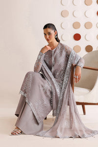Farasha Luxury Embroidered Ciffion 03 Peace Suit - Ready To Wear