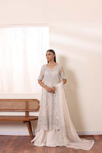 Noor By Saadia Asad Embroidered Chiffon 03 Peace Suit - Ready To Wear