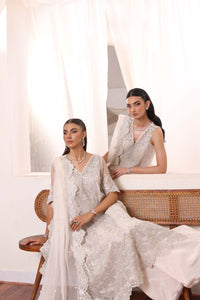 Noor By Saadia Asad Embroidered Chiffon 03 Peace Suit - Ready To Wear