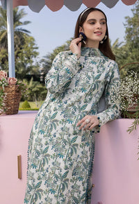 03-Piece Printed Lawn Suit With | Ready To Wear