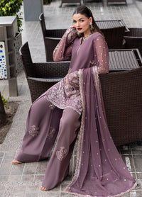 Sahane  Luxury Heavy Embroidered Ciffion 03 Peace Suit - Ready To Wear