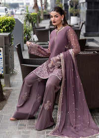 Sahane  Luxury Heavy Embroidered Ciffion 03 Peace Suit - Ready To Wear
