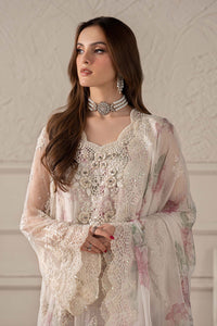 Maria B Luxury Embroidered Ciffion 03 Piece Suit- Ready To Wear