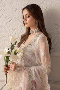 Maria B Luxury Embroidered Ciffion 03 Piece Suit- Ready To Wear