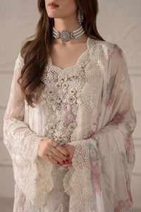 Maria B Luxury Embroidered Ciffion 03 Piece Suit- Ready To Wear