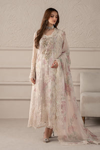 Maria B Luxury Embroidered Ciffion 03 Piece Suit- Ready To Wear