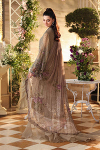03 Piece Heavy Embroidered Chiffon Suit - Ready To Wear