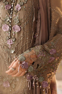 03 Piece Heavy Embroidered Chiffon Suit - Ready To Wear