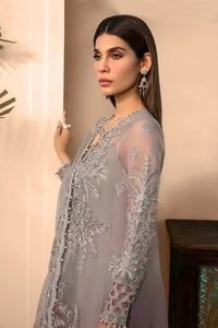 Maria B Organza Tie & Dye Heavy Embroidered 03 Piece Suit- Ready To Wear