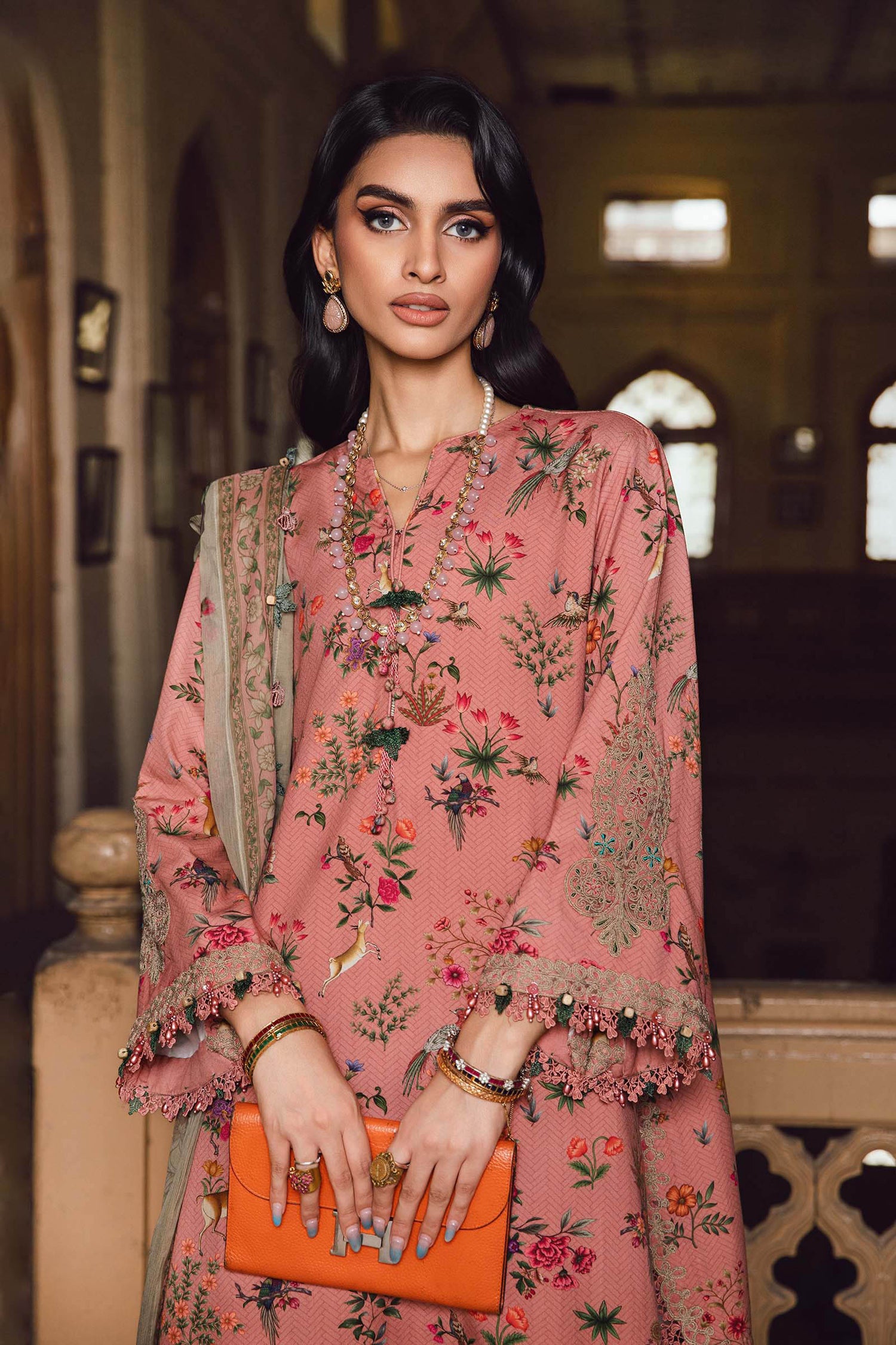 03-Piece Printed Lawn Suit | Ready To Wear