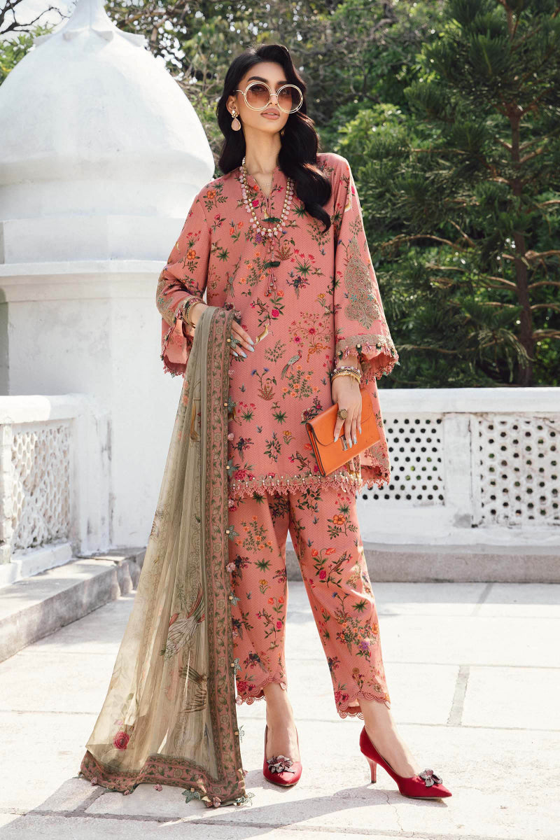 03-Piece Printed Lawn Suit | Ready To Wear