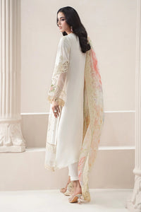The Pastel Blossom Schiffli & Floral Embroidered Cotton 3 Peace  Suit - Ready To Wear