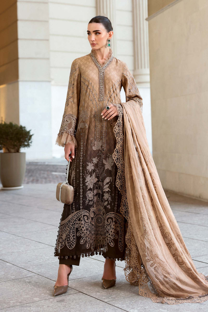 03-Piece Embroidered Lawn SUit | Ready To Wear