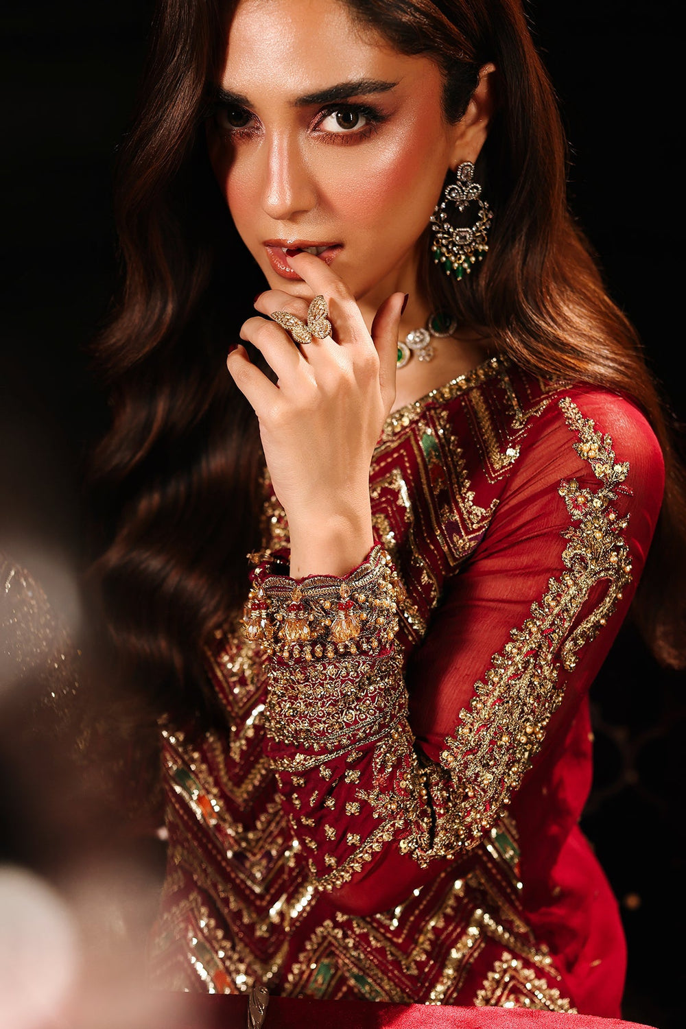 Charizma Dastan-e-Jashan  Embroidered Ciffion 03 Peace Suit - Ready To Wear