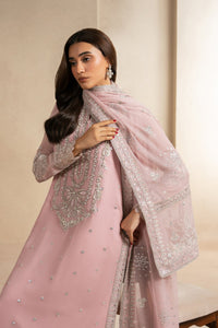 Nila Heavy Embroidered Ciffion 03 Piece Suit- Ready To Wear