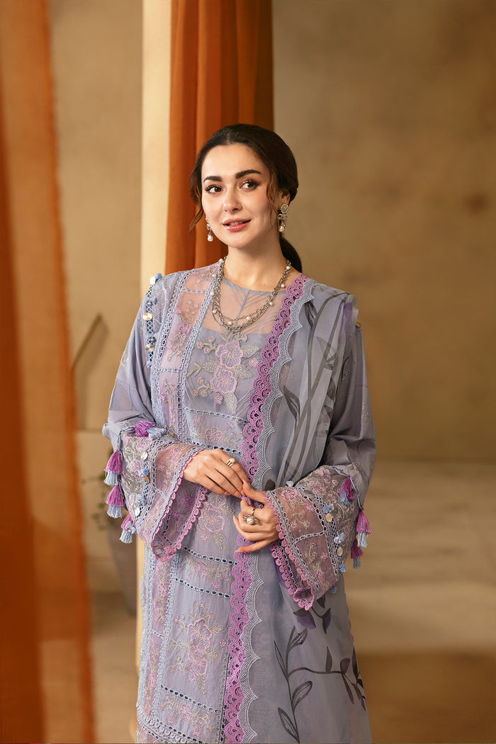 Saira Rizwan Embroidered Lawn Chikankari  03 Peace Suit - Ready To Wear