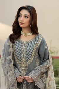 Imrozia  Embroidered Heavy Embroidered Organza 03 Peace Suit - Ready To Wear
