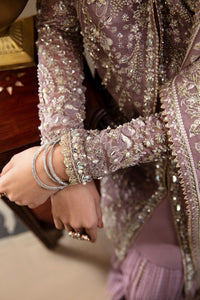 Soraya Sher Organza Heavy Embroidered 03 Peace Suit - Ready To Wear