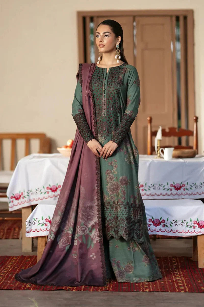 03-Piece Printed Lawn Suit | Ready To Wear