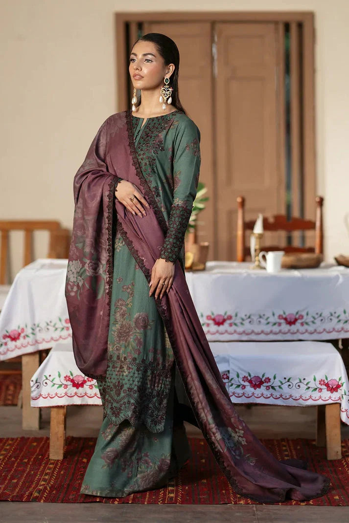 03-Piece Printed Lawn Suit | Ready To Wear