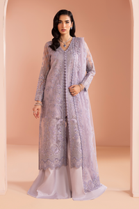 Lavender Mist Embroidered Chiffon 03 Peace Suit - Ready To Wear