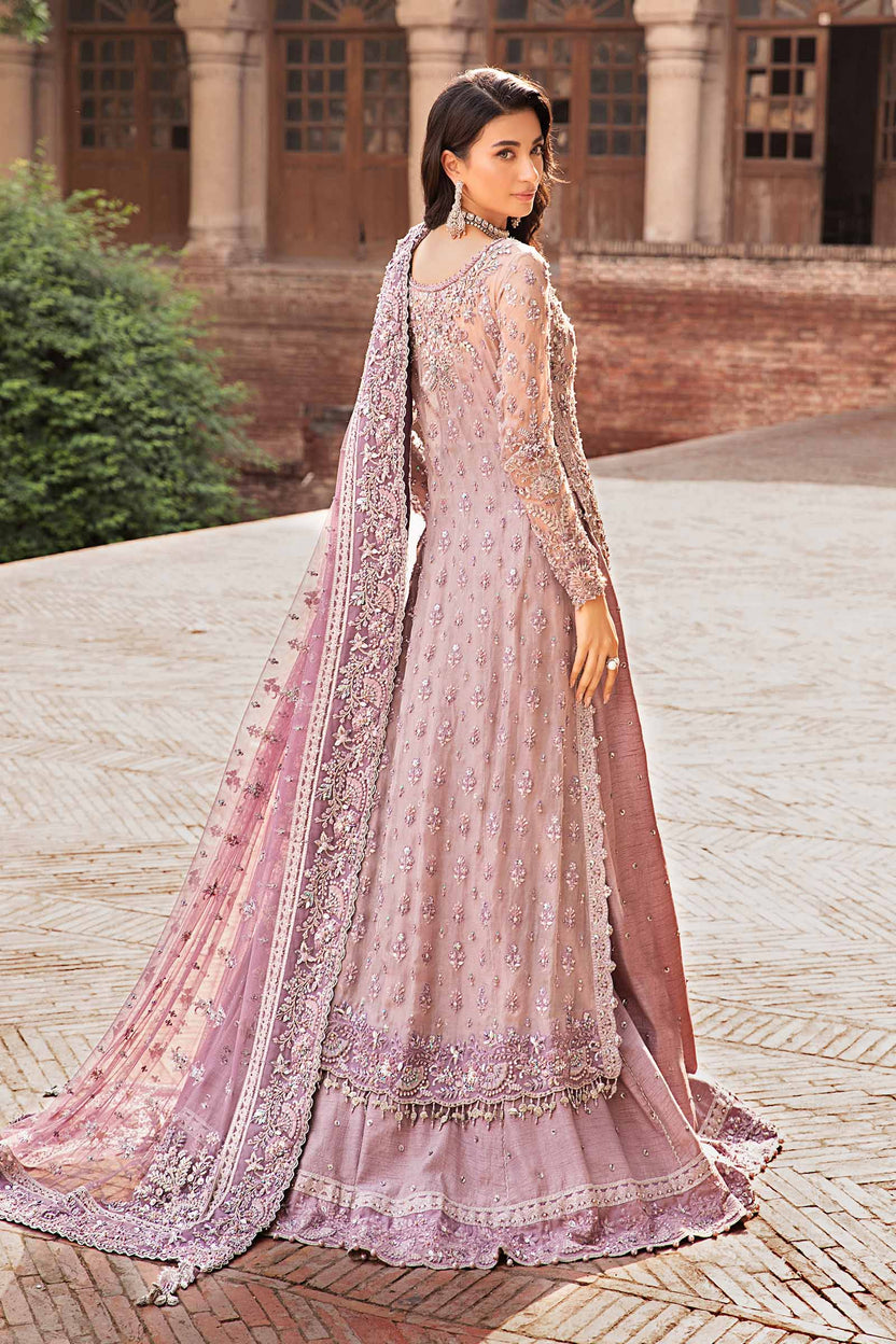 03- Piece Heavy Embroidery Net Bridal Dresss -  Ready To Wear