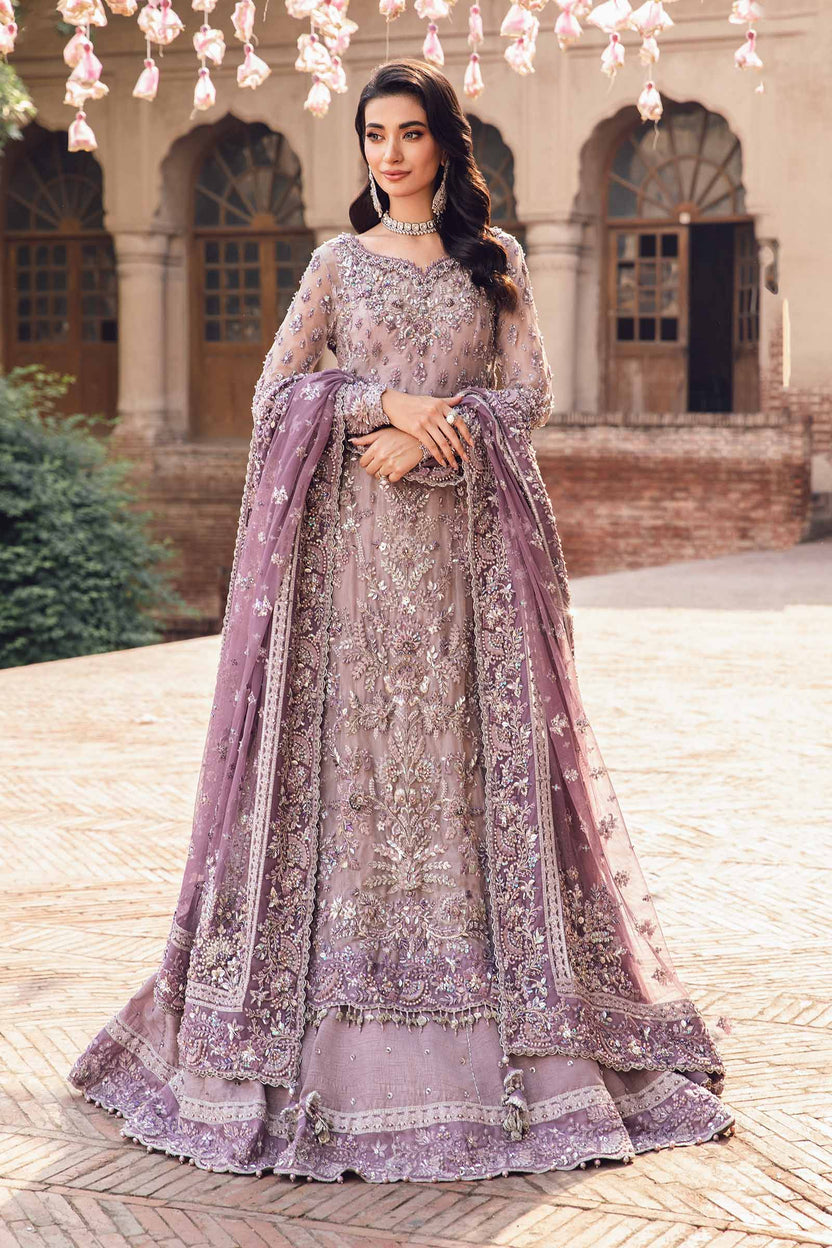 03- Piece Heavy Embroidery Net Bridal Dresss -  Ready To Wear