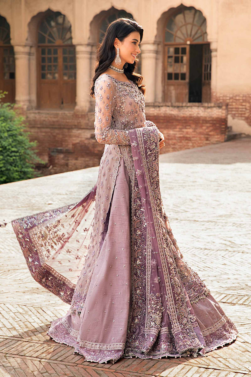 03- Piece Heavy Embroidery Net Bridal Dresss -  Ready To Wear