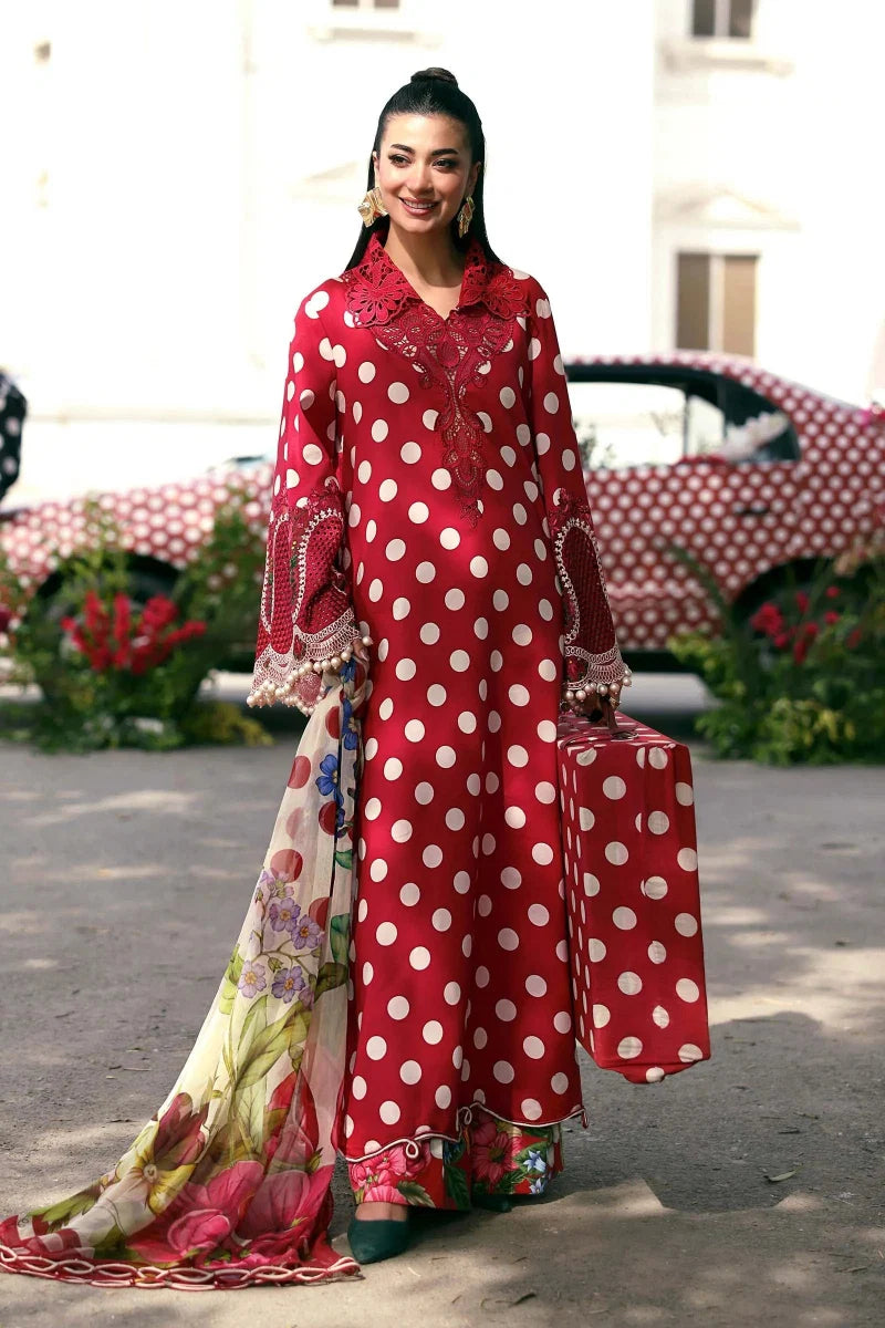 03-Piece Printed Lawn Suit | Ready To Wear