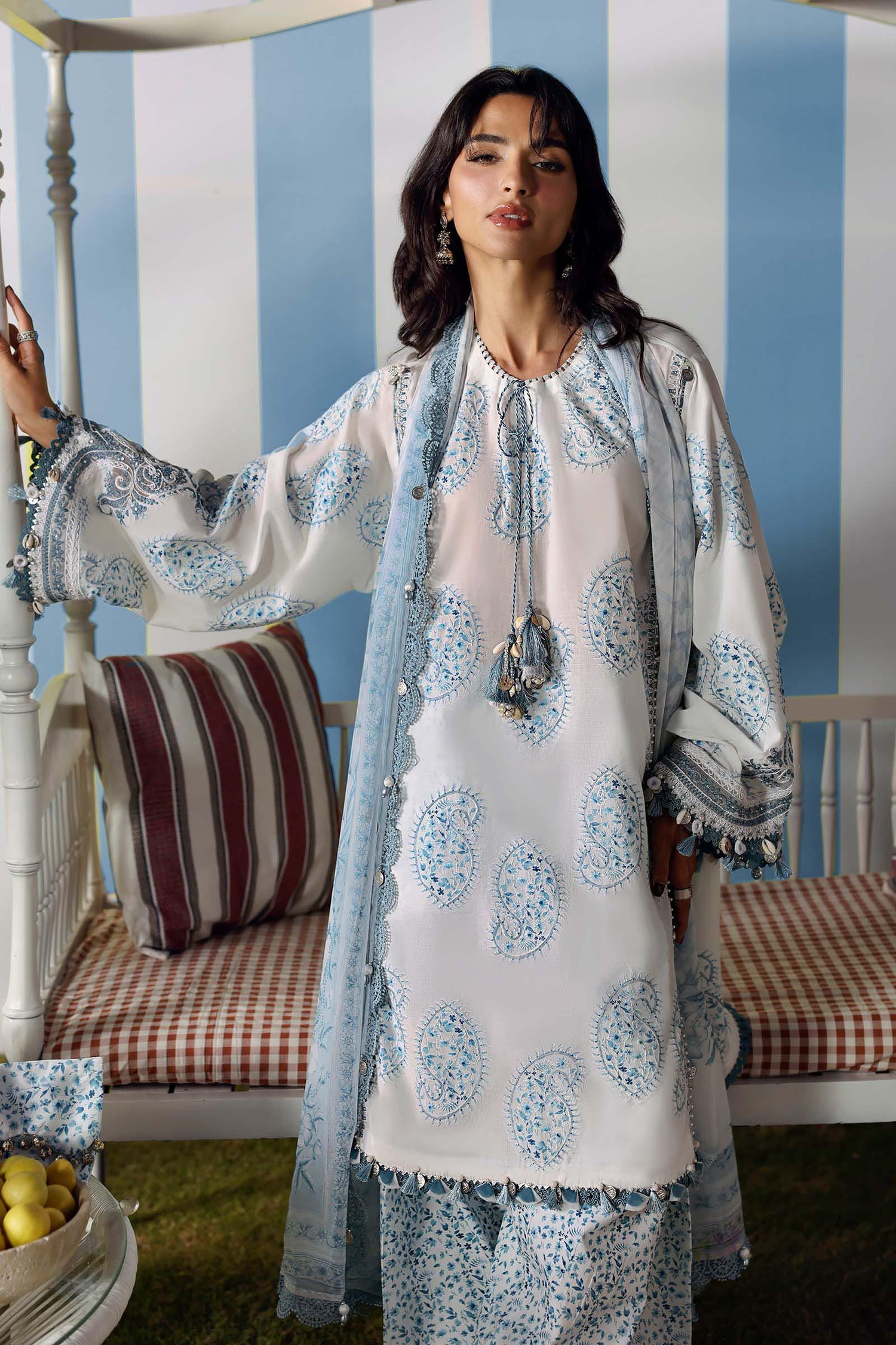 03-Piece Printed Lawn Suit | Ready To Wear