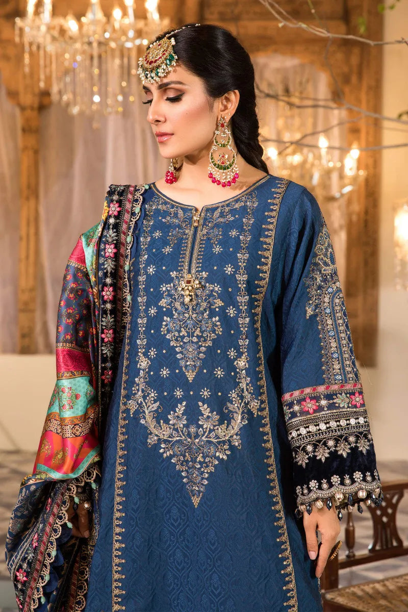 03-Piece Chiffon Suit Embroidery | Ready To Wear