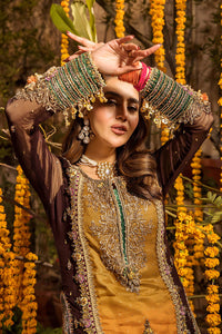 Khuda Baksh Luxury Heavy Embroidered Ciffion 03 Peace Suit - Ready To Wear