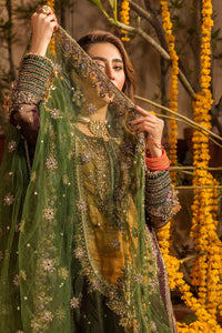 Khuda Baksh Luxury Heavy Embroidered Ciffion 03 Peace Suit - Ready To Wear