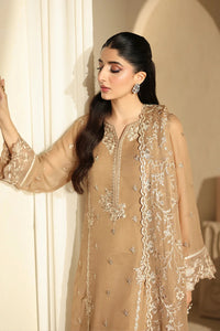 Azure Luxury Heavy Embroidered Ciffion 03 Piece Suit- Ready To Wear