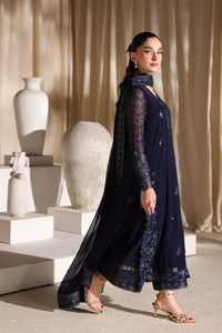 Azure Embroidered Chiffon 3 Piece Suit  Nova Night Ready To Wear