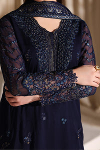 Azure Embroidered Chiffon 3 Piece Suit  Nova Night Ready To Wear