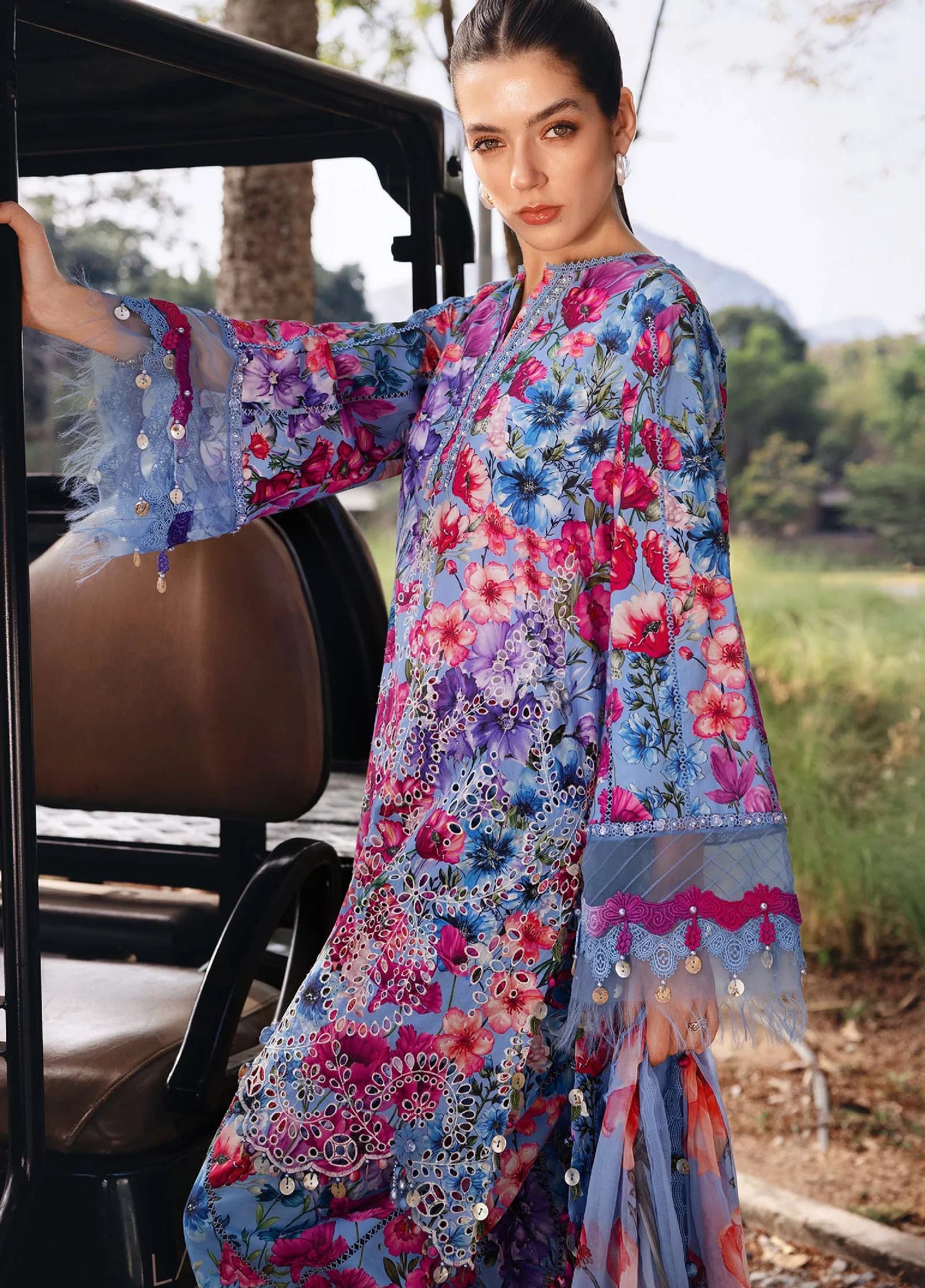 03-Piece Printed Lawn Suit | Ready To Wear