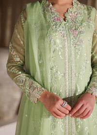 Azure  Embroidered Chiffon 3 Piece Suit - Ready To Wear
