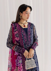 Nureh Women Heavy  Embroidered Chiffon 3 Piece Suit - Ready To Wear