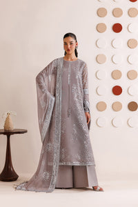 Farasha Luxury Embroidered Ciffion 03 Peace Suit - Ready To Wear