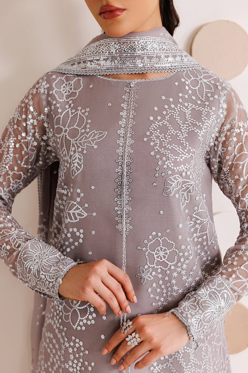 Farasha Luxury Embroidered Ciffion 03 Peace Suit - Ready To Wear