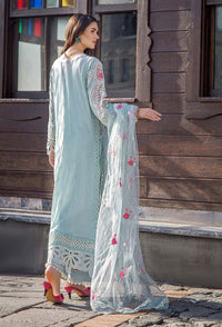 Lawn Embroidered Chikankari Suit 03 Piece Suit Ready To Wear