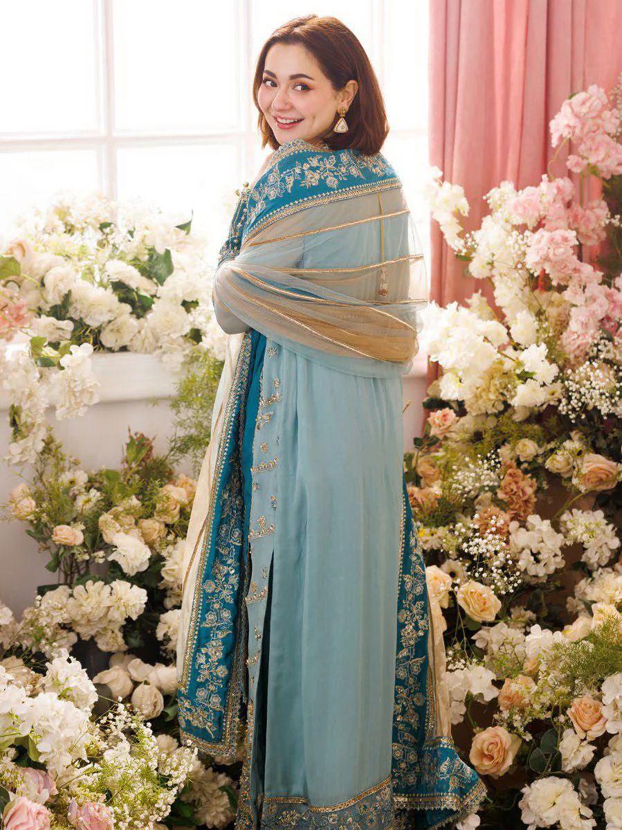 Charizma Luxury Heavy  Embroidered Ciffion 03 Peace Suit - Ready To Wear