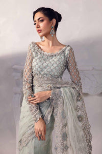 Embroidered Net Saree | Ready To Wear