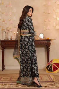 Aneelas Luxury Raw Silk Embroidered  03 Peace Suit - Ready To Wear
