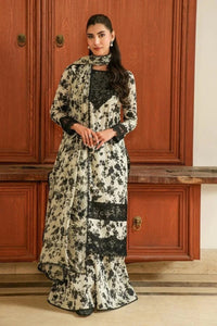 03-Piece Printe Lawn Suit With Embroidery | Ready To Wear