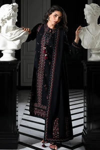 03-Piece Embroidered Cotton Suit With Chiffon Dupatta | Ready To Wear