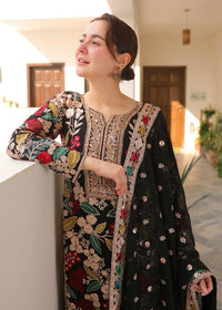 Rang Rasiya Hania Amir Luxury Embroidered Ciffion 03 Peace Suit - Ready To Wear