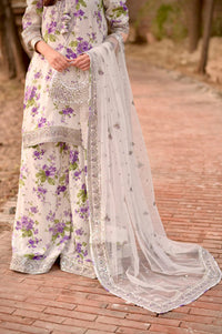 Aneelas Embroidered Lawn 3 Piece suit - Ready To Wear